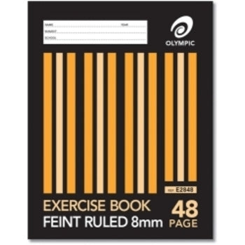 Sp-Exercise Book Olympic 225X175Mm 8Mm Ruled 48Pg