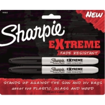 Marker Sharpie Extreme Black Pk2