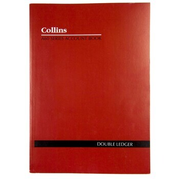 Account Book Collins A60 Dbl/ Ledger