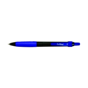 Pen Artline Bp 8410 Retract Med Blue Bx50