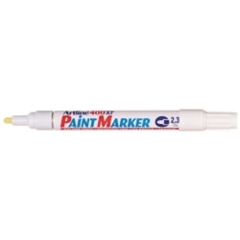 Marker Paint Artline 400 2.3Mm Bullet White