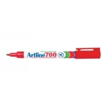 Marker Artline 700 Permanent 0.7Mm Bullet Nib Red