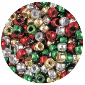Sp- Craft Pony Beads Ec Christmas 1000S