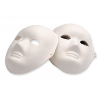 Paper Mache Masks Ec Full Face Pk24