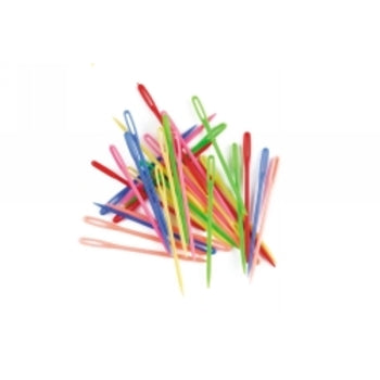 Sp- Craft Plastic Needles Ec Multi Coloured 75Mm 32 Pieces