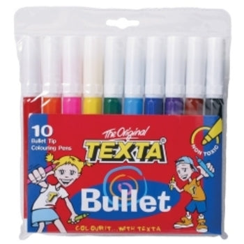 Marker Texta Project Bullet Tip Tx230 Pk10