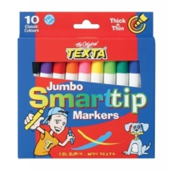 Marker Texta Smart Tip Jumbo Pk10