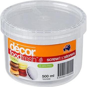 Container Screw Top 500Ml