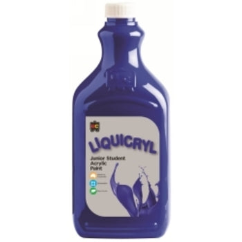 Paint Ec 2L Liquicryl Junior Student Acrylic Brilliant Blue