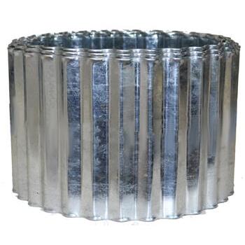 Garden Edging Metal Galvanised 6m x 150mm