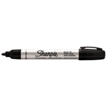 Marker Sharpie Metal Barrel 1.5Mm Bullet Tip Black Bx12