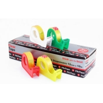 Tape Clear Pilotape 12Mmx10M On Disp