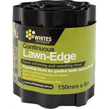Lawn Edge Black 150mm x 6m
