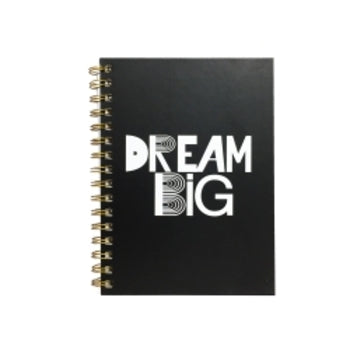 Notebook Profile A5 Hardcover Spiral Dream Big 160Pg