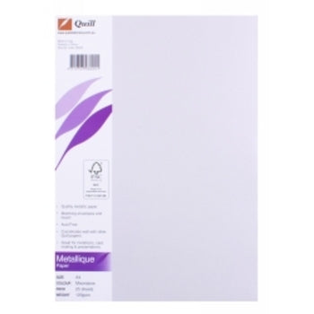 Paper Quill A4 120Gsm Metallique Moonstone Pk25