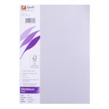 Paper Quill A4 Metallique Peridot 120Gsm Pk25