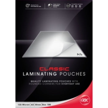 Laminating Pouches Gbc Signature A5 Gloss 125 Micron Pk100