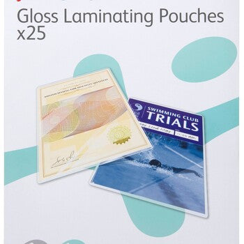 Laminating Pouches Rexel A4 75 Micron Clear Pk25