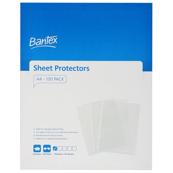 Sheet Protectors Bantex A4 Copysafe Bx100