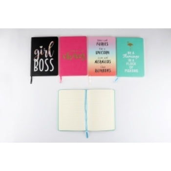 Notebook Stylex A5 Pu Cover Fashion Asst 192Pg