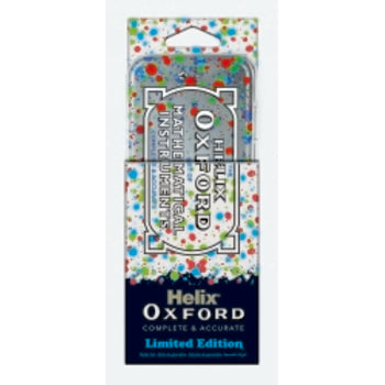 Maths Set Helix Oxford Splash International 9 Piece Blue