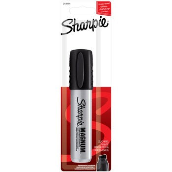 Permanent Marker Sharpie Sh Magnum Marker Blk Carded Tril Black Pk1
