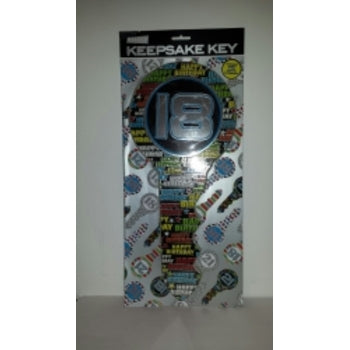 Birthday Key Ozcorp 18Th Multi Happy Birthday