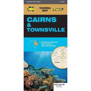 Map Ubd/Gre Cairns & Townsville 482/489 1St Ed