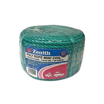 Rope Pe Minicoil 3mmx30M Green