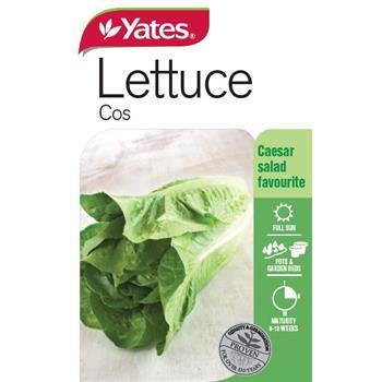 Lettuce Cos Seeds Pkt Yates