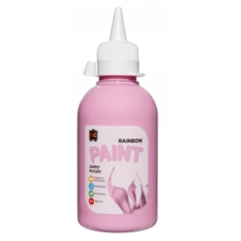 Paint Ec 250Ml Rainbow Junior Acrylic Pink