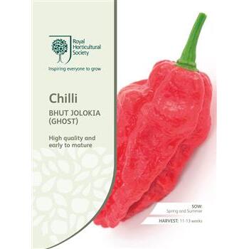 Seeds Chilli Bhut Jolokia Ghost RHS