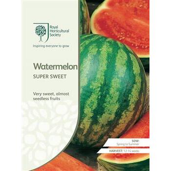 Seeds Watermelon Super Sweet RHS