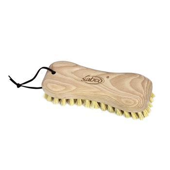 Scrub Hand Premium Wooden Back Naturals Sabco