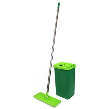 Mop Flat Set Clean Ease Wringer Sabco