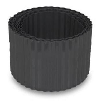 Metal Garden Edging 6m x 150mm Charcoal Greenlife