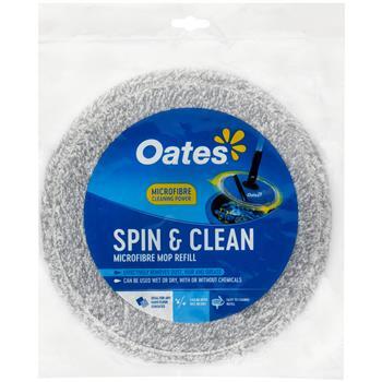 Mop Refill Spin & Clean Compact Microfibre Oates