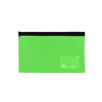 Pencil Case Celco 250X130Mm Premium Small Brights 1 Zip Lime Green