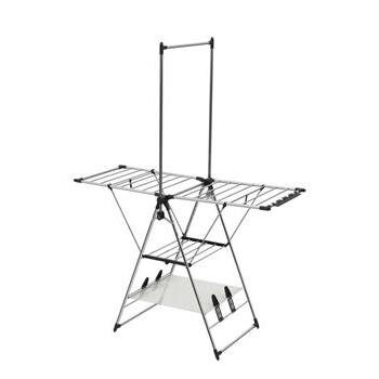 Airer 2 Tier A-Frame Premium S/Steel With Hanging Rack Sabco