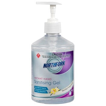Sp- Hand Sanitising Gel Vanilla Northfork 500Ml