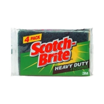 Sp- Scrub Sponge Scotchbrite 4Pk