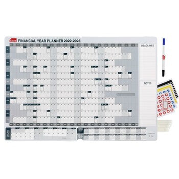 Wall Planner Sasco Financial Year 24-25 870X610