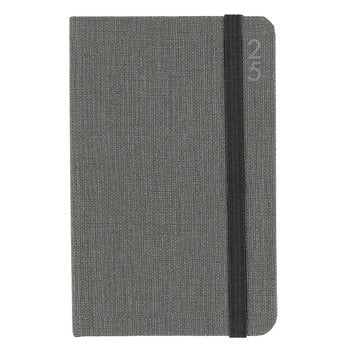 Diary 2025 Debden Designer 85X132Mm D36.P98-25 Wtv Charcoal