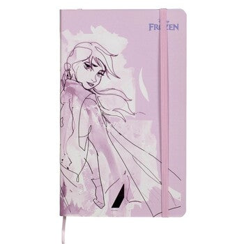 Journal Spirax 127X209 Frozen 2 Anna Elastic Closure Casebound 90Gsm 192Pg