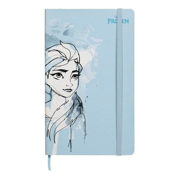 Journal Spirax 127X209 Frozen 2 Elsa Elastic Closure Casebound 90Gsm 192Pg
