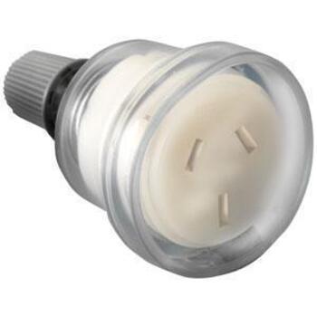 Socket Extension End 10AMP Clear HPM