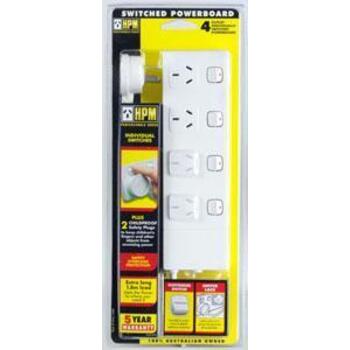 Powerboard 4 Outlet Switched