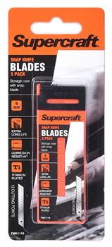 Knife Blade 9mm 5Pk Supercraft
