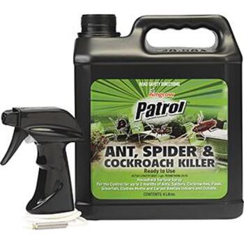 Patrol Ant Spider & Cockroach Ready to Use 4 Litre
