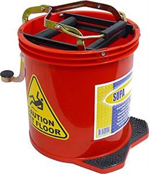 Bucket Mop Contractor Red 16Lt Nab